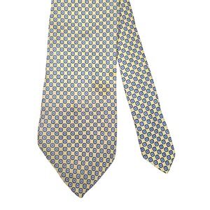 Brooks Brothers 346 Tie Mens Geometric Square Silk Necktie USA Classic Heritage‎